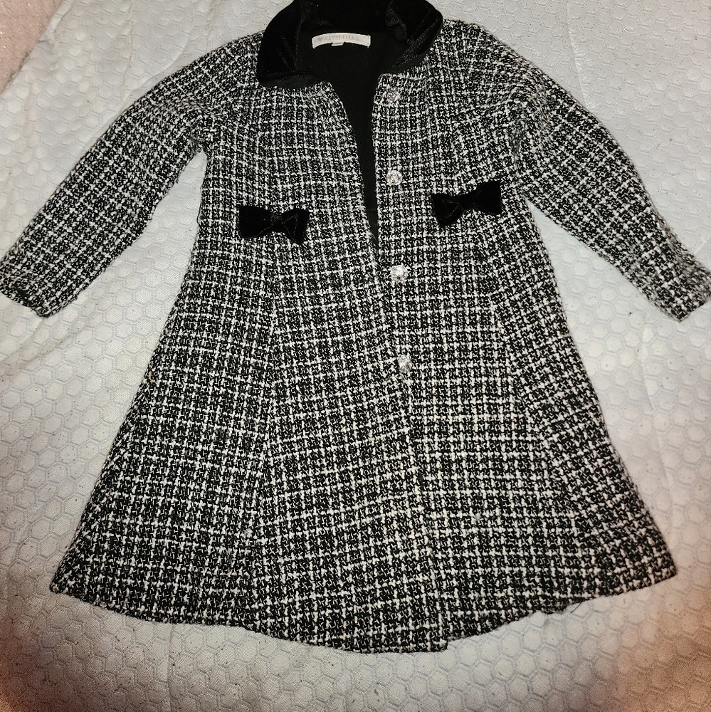 Nannette - Tweed Toddler Coat 4T